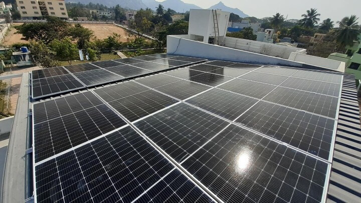 commercial solar project