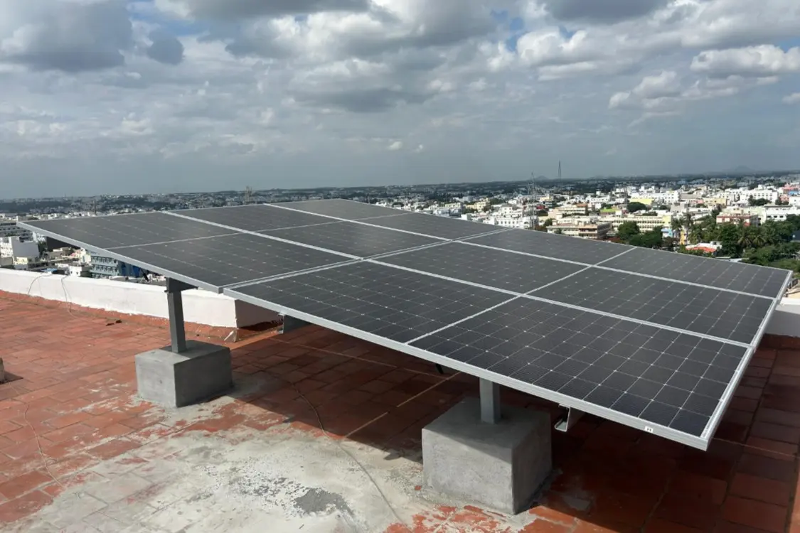 house solar panel